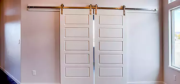 Glass Barn Door with Installation Hardware Kit Slidell