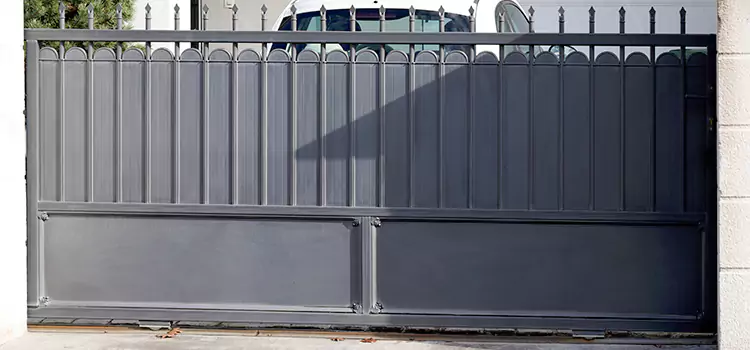 Metal Driveway Gate Installation Slidell